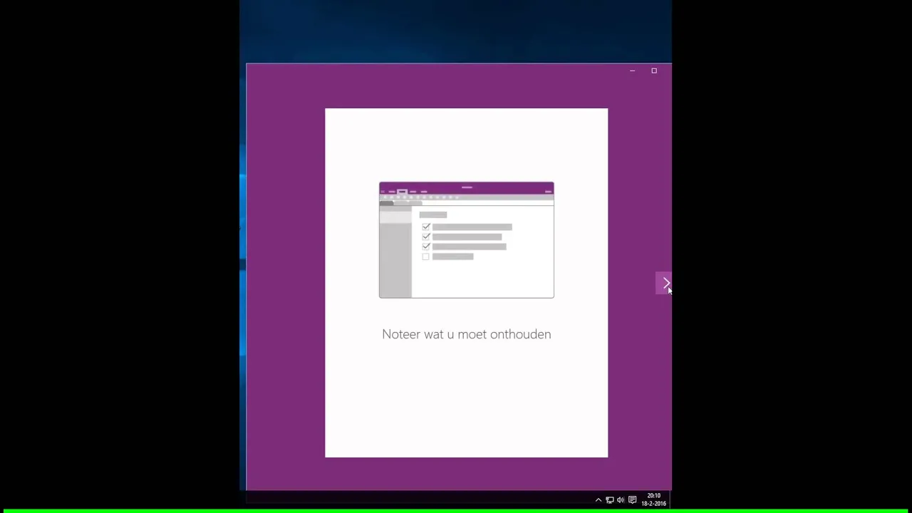 Windows 10 Actiecentrum