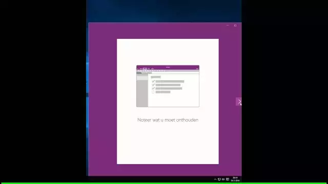 Windows 10 Actiecentrum